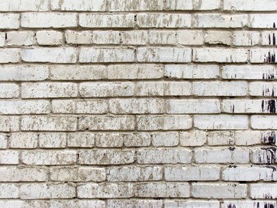 Wall from a white brick